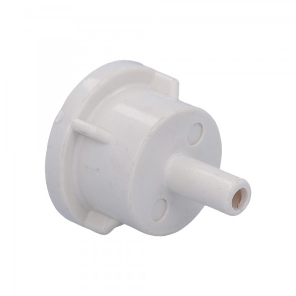 Air Injector, Waterway Top-Flo Straight, 3/8" Barb, White : 670-2290