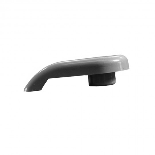 Handle, Air Control, Waterway Top Access, 1", Notched, Gray : 662-2107