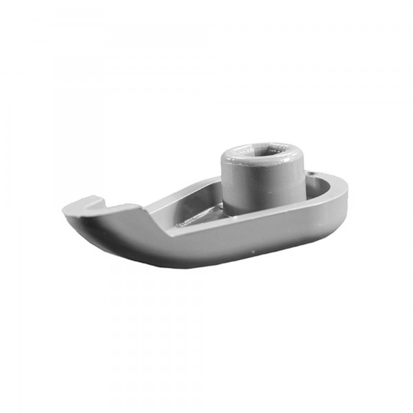 Handle, Air Control, Waterway Top Access, 1", Notched, Gray : 662-2107