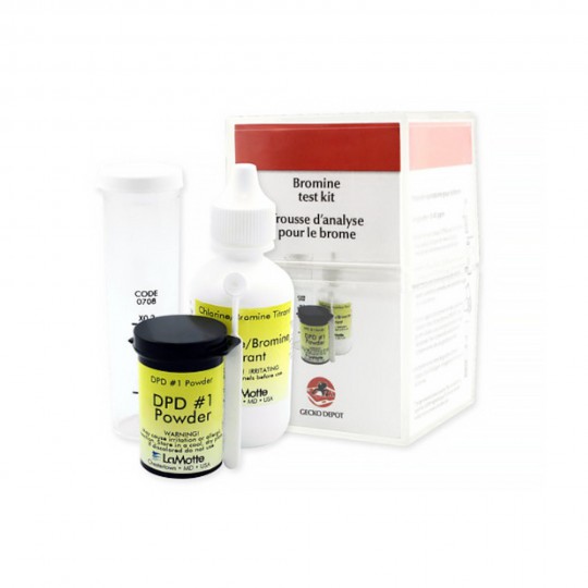 Test Kit, Gecko In.Clear, Bromine Tester : 0699-300008