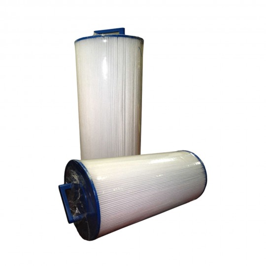 Filter Cartridge, Pleatco, Diameter: 7-1/16", Length: 14-13/16", Top: Handle, Bottom: 2" MPT, 50 sq ft : PCS50-F2M