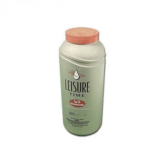 Water Care, Leisure Time, Spa56, Chlorine Granules, 5lb Container : E5