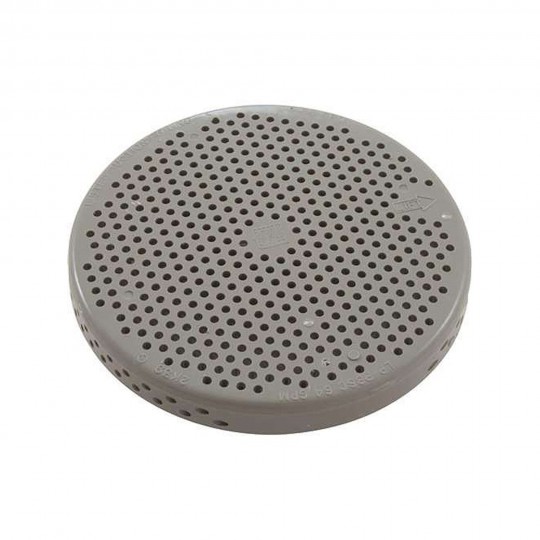 Suction Cover Assembly, Waterway Lo-Pro, 3-1/2" Diameter, w/ Snap-Catch Assembly, Gray : 643-4257