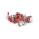Wire Terminals, Size: .187, 22-16 Gauge, Red, 25 Pack : 1740