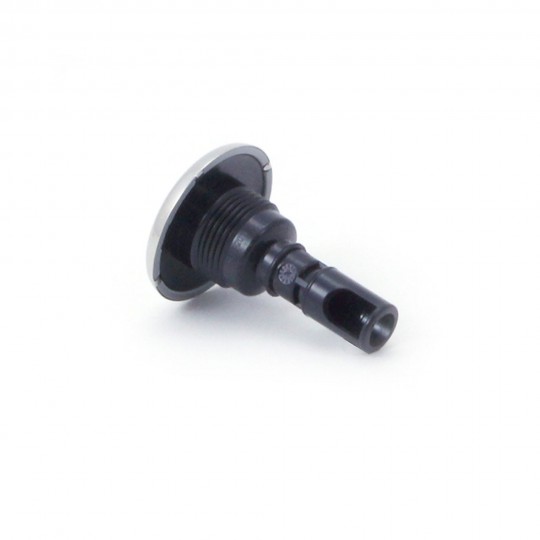 Jet Internal, Rising Dragon Quantum, 2" Face, Screw In, Directional, Smooth, Gray w/ Stainless Escutcheon : RD213-2317S