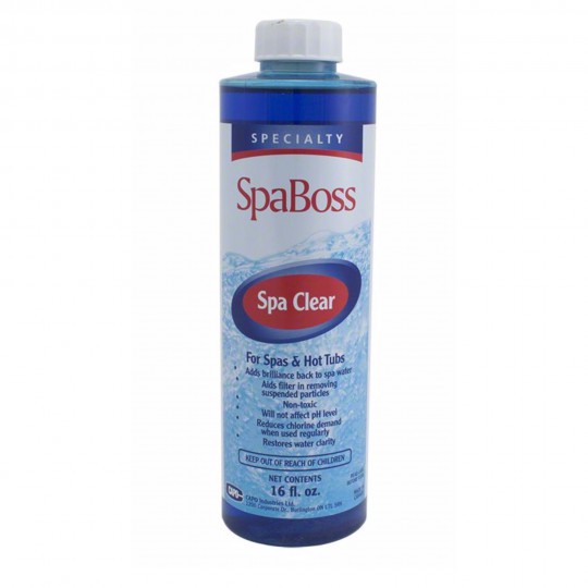 Water Care, Spa Boss, Spa Clear Concentrate, Blue Clarifier : 958330