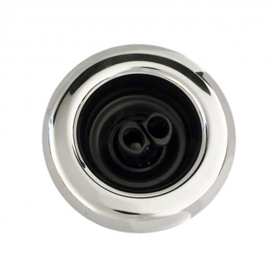Jet Internal, Waterway Power Storm, Dual Rotating, 5-1/2" Face, Smooth, Black/Stainless : 212-7321S