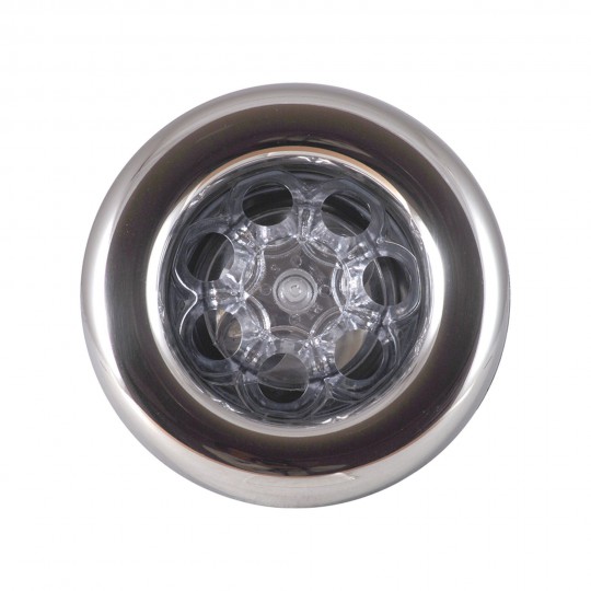 Jet Internal, Waterway Power Storm, LED, Directional, 5" Face, Smooth, Black/Clear : 212-7641SL