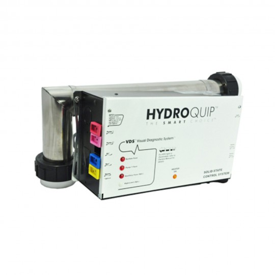Control System, HydroQuip CS4339, Slide, Pump1, Pump2-2-Speed, Blower or P3 w/Moulded Mini Cords : CS4339-US