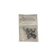 Wire Terminal, Fork Style, No.16-14, 8-Stud, Blue, 25 Pack : LFV8B