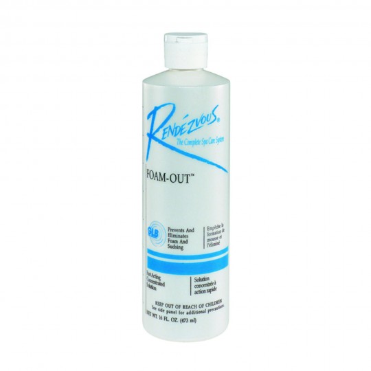 Water Care, Rendezvous, Foam Out, 16oz Bottle : 106405A