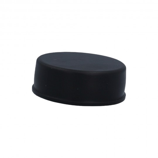 Air Button,HERGA,Mushroom Flush Mt,2-1/4"F,Black : 6439-BLK