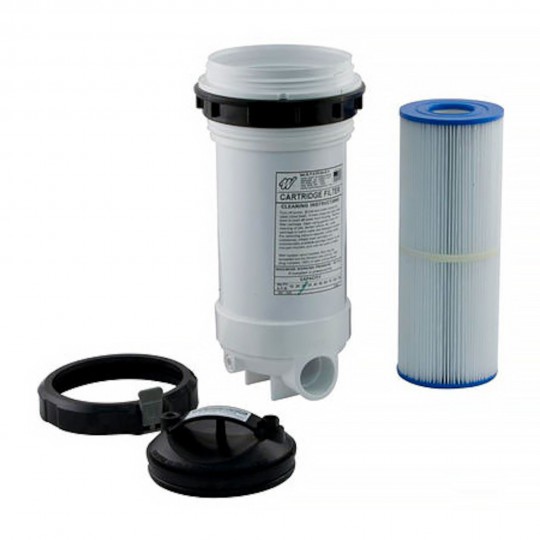 Filter Assy,WATERW,Top Load,25 Sq Ft,1.5"S,w/Plug Complete w/Filter Cartridge : 500-2500