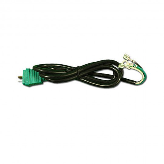 Cord, Hot AC, 48"Long, Green : 30-0270-48C