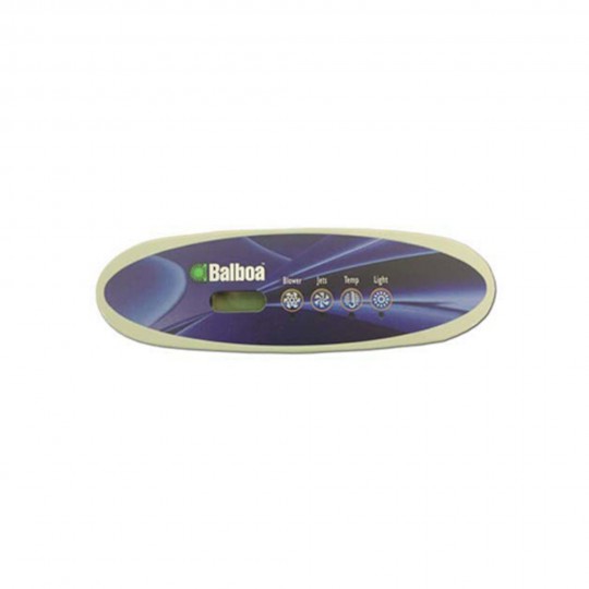 Spaside Control, Balboa MVP/VL260, 4-Button, LCD, Blower-Jets-Temp-Light,Gray Bezel, 10'Cable w/ Phone Plug : 53777