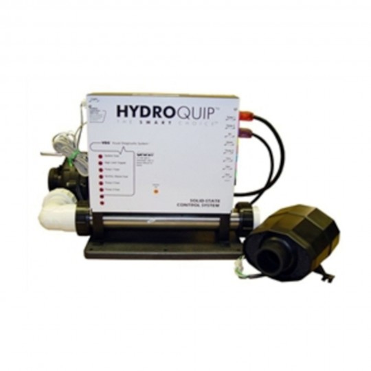 Equipment System, HydroQuip ES6220, 5.5kW, Pump1- 2.0HP, Less Blower, Pump2 Ready w/Cords & Spaside : ES6220-F