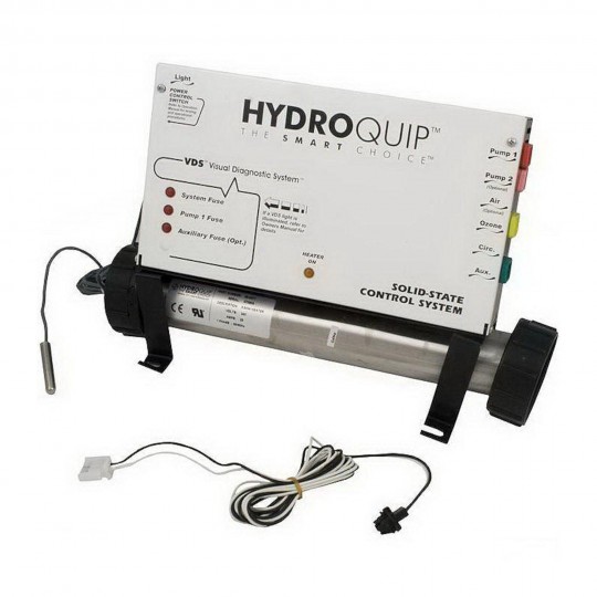 Equipment System, Hydro Quip, ES6200, 5.5kw, Pump1 - 1.5hp, Blower - 1.0hp, WiFi Capable, W/ Spa side : ES6200Y-C