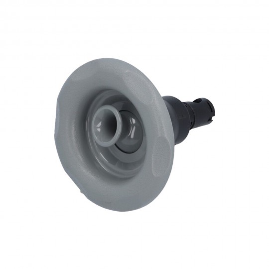 Jet Internal, Rising Dragon Quantum, 5" Face, Screw In, Directional, Smooth, Gray w/ Stainless Escutcheon : RD203-5717S