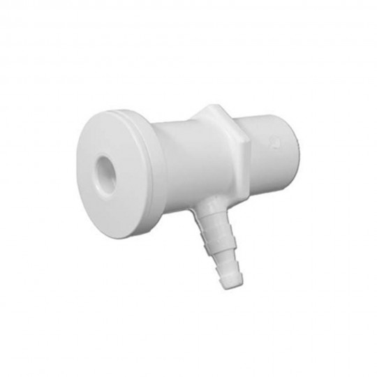 Jet Assembly, HydroAir Ozone, 1/2"S Water x 3/8"RB Air, White, 7/8" Hole Size : 10-2650