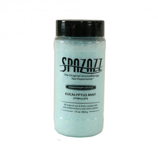 Fragrance, Spazazz, Crystals, Eucalyptus Mint, 17oz Jar : SZ101