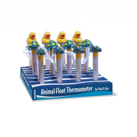 Thermometer, Floating Animals, Case of 12 Assorted : PM25296 ***TEST***