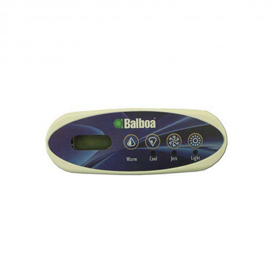 Spaside Control, Balboa Heat Jacket, Mini oval, 4-Button, LCD, Up-Down-Pump1-Light : 53238