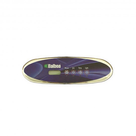 Spaside Control, Balboa MVP/VL260, 4-Button, LCD, Clear Bezel, Blower-Jets-Temp-Light : 54268