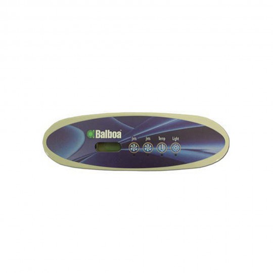 Spaside Control, Balboa MVP/VL260, Oval, 4-Button, LCD, Jet-Jet-Temp-Light, 7' Cord : 55050