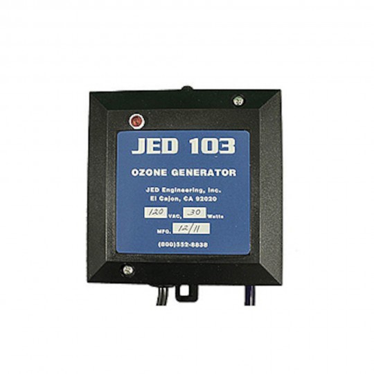 Ozonator, JED, Corona Discharge, 230V, w/4 Pin Amp Cord : JED103-230V