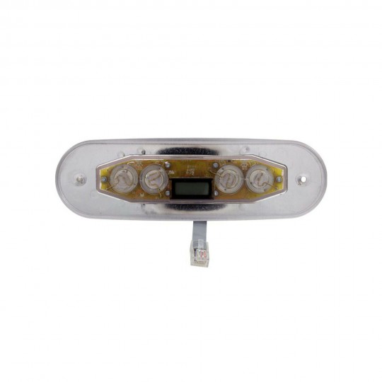 Spaside Control, Balboa VL400, 4-Button, LCD, Less Overlay, 8 Pin Phone Type, : 55130