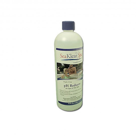 Water Care, Seaklear, Ph Reducer, Case Of 12, 1Qt Bottles : 1140400C