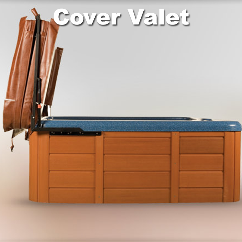 Cover Valet Premium Hot Tub Cover Lift - Open