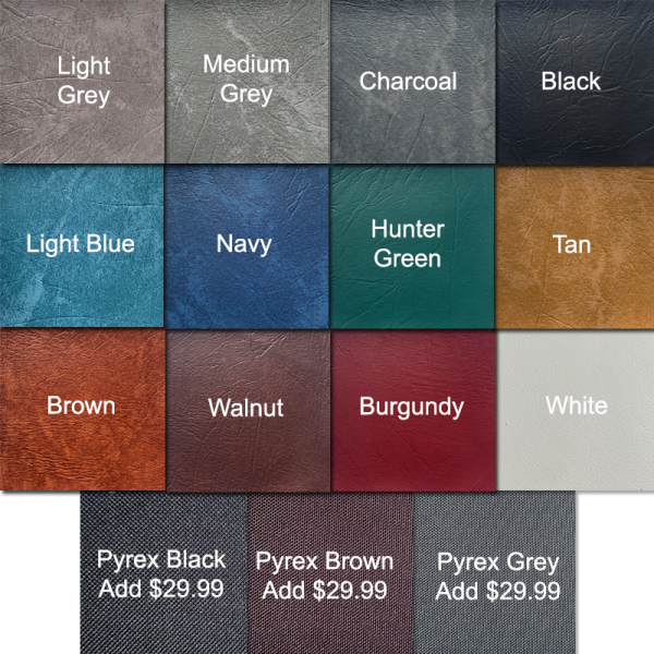 Vinyl Cover Colors for hot tub covers.