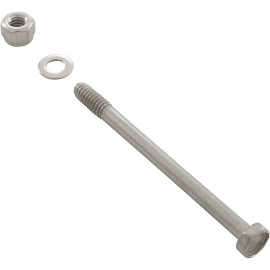 Axle Bolt & Nut, GLI Pool Products, 3" Stainless Steel : 99-55-4395013
