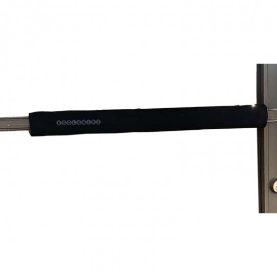 Door Handle Cover, KoolGrips, 2ft, Black Foam with Insert : DH2-102