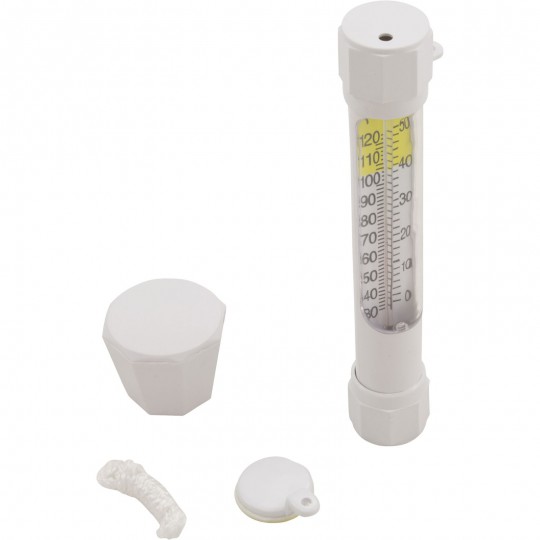 Thermometer, Floating, Submersible, with cord : B8155