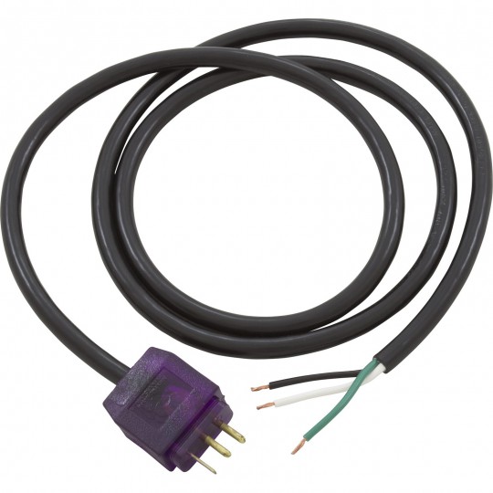 Blower Cord, Hydro-Quip, Molded/Lit, 48, Violet : 30-0200-48