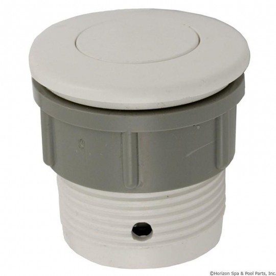Air Button, WW, Flush, 1-1/2"hs, 2"fd White : 650-3000