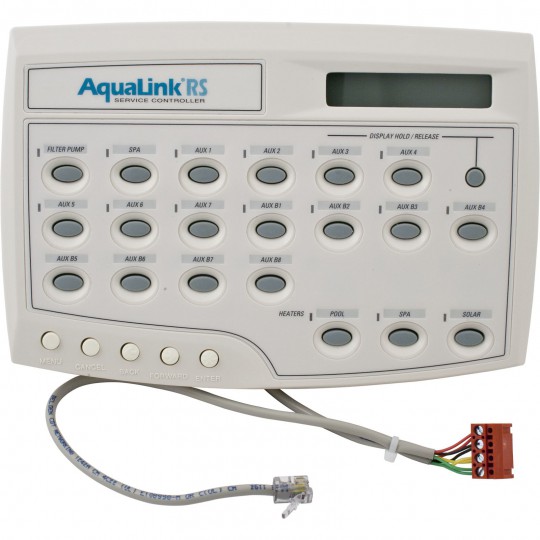 Service Control, Zod Jandy AquaLink All Button RS16, w/Cable : 7057