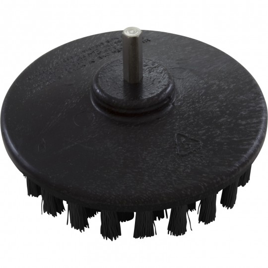 Drill Brush, Useful Products, 5" Ultra-Stiff Bristle, Blk : 5 Inch Black 7/8