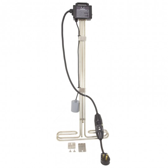 Immersion Heater, HQ, Baptistery, 6.0kW, 230v, w/ Float & GFCI : BIS-60-240-GF