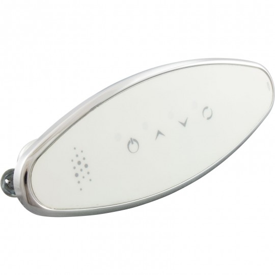 Topside, CG Air Classic LED, 4-Button, Chrome, Oval-L : CG+/SENSOR-LCP