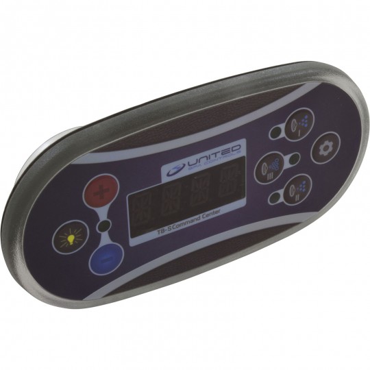 Topside, United Spa Controls T8-S, 6 Button, 2019 - Present : EL109