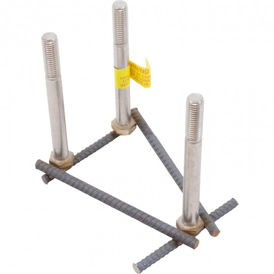 Mounting Jig Only, 6 & 8 FRT II, Stainless Steel : 69-209-227-SS