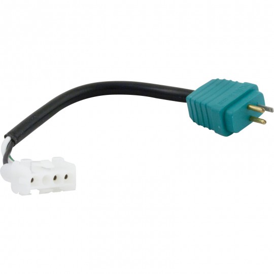 Adapter Cord, H-Q , Accy , Molded/AMP , 6" , 115v/230v , 15A , Grn : 30-1270-C6