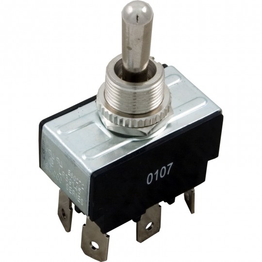 Toggle Switch, DPDT, Center Off :