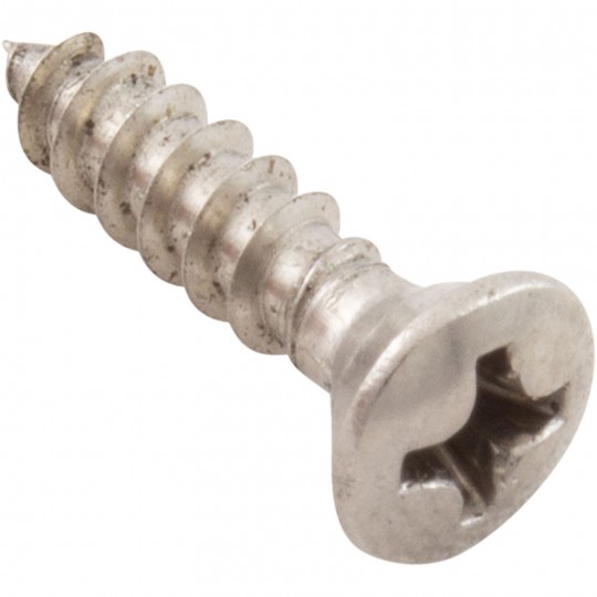 Screw, Number 6-20 x 5/8", Flat, Phillips, SS : 819-1251
