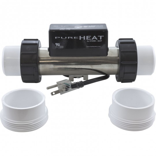 Heater, Bath, H-Q InLine, PH301-15UV, 115v, 1.5kW, 3ft, Vacuum : PH301-15UV