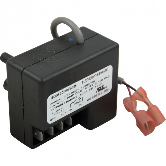 Thermostat, Tecmark, Electronic, 1A, 115v, 100-120 Deg : ETS1007-12000
