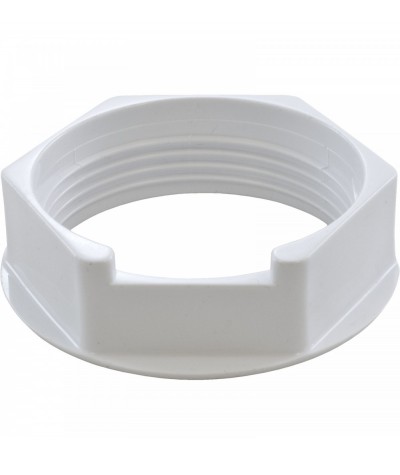 Nut, Waterway Poly Storm, 2-11/16", 2-9/16" Hole Size, White : 718-4100